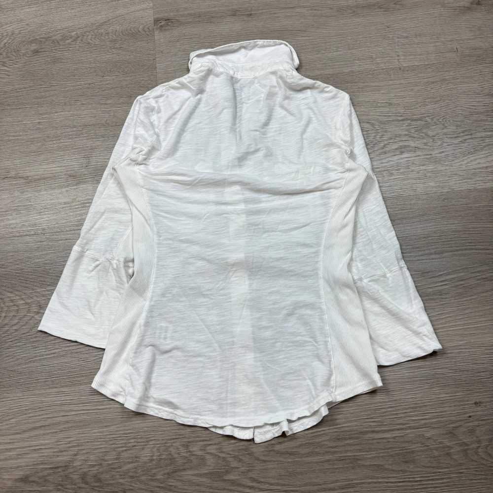 Standard James Perse Sheer Slub Side Panel Shirt … - image 3