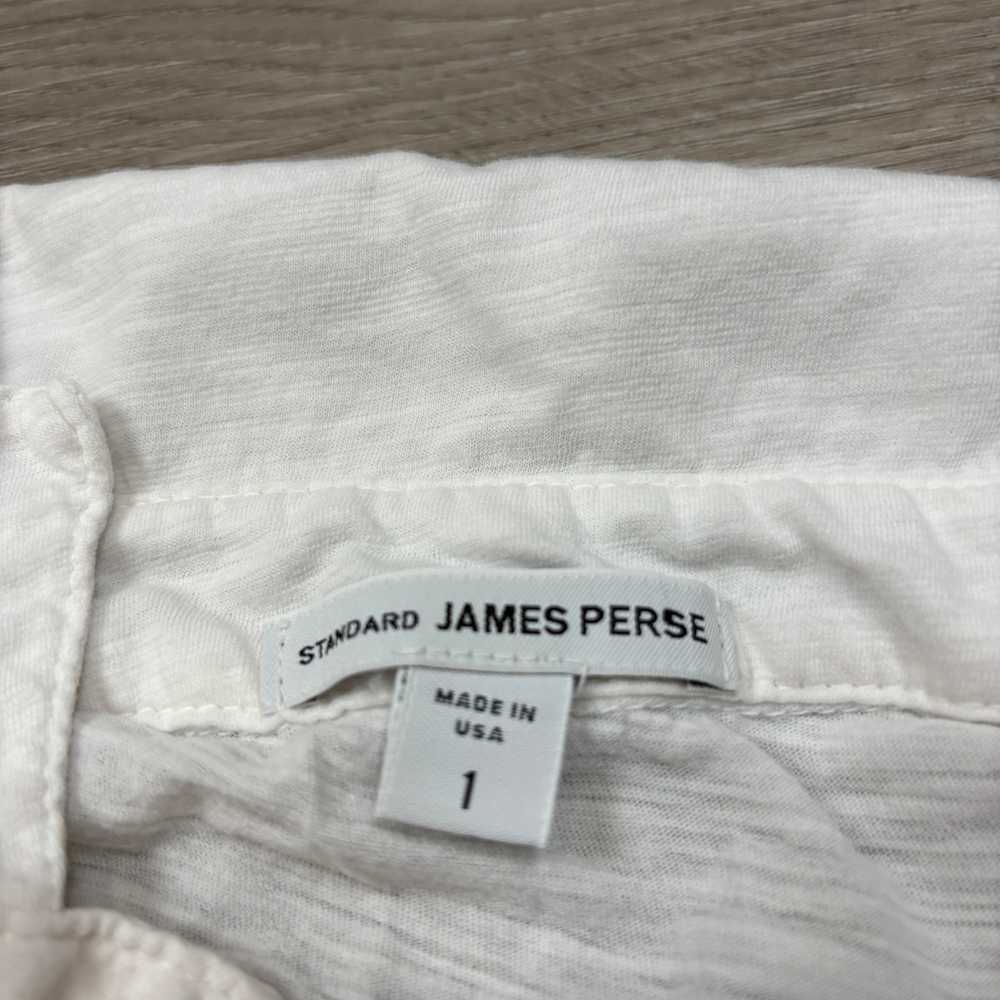 Standard James Perse Sheer Slub Side Panel Shirt … - image 4