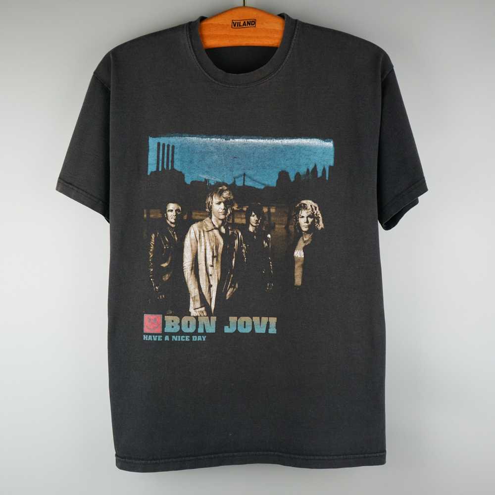 Vintage 2006 Bon Jovi Europe Tour T-Shirt - image 1