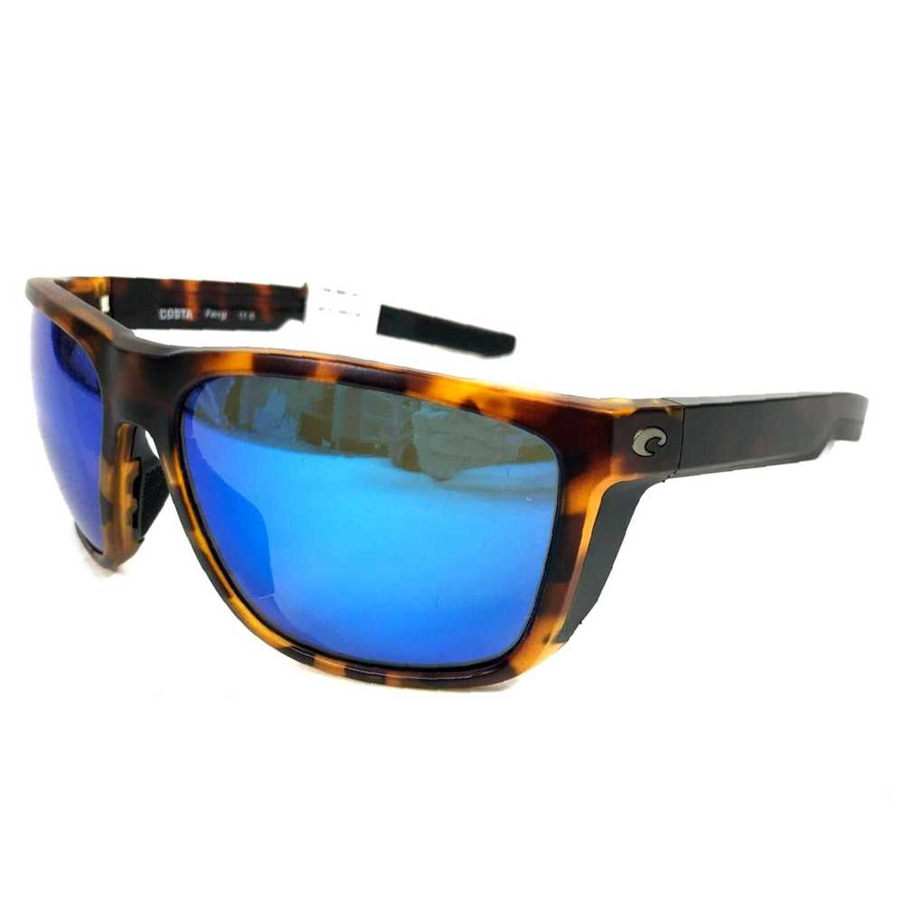 Costa Del Mar Tortoise Frames Costa Ferg 580G Blu… - image 6