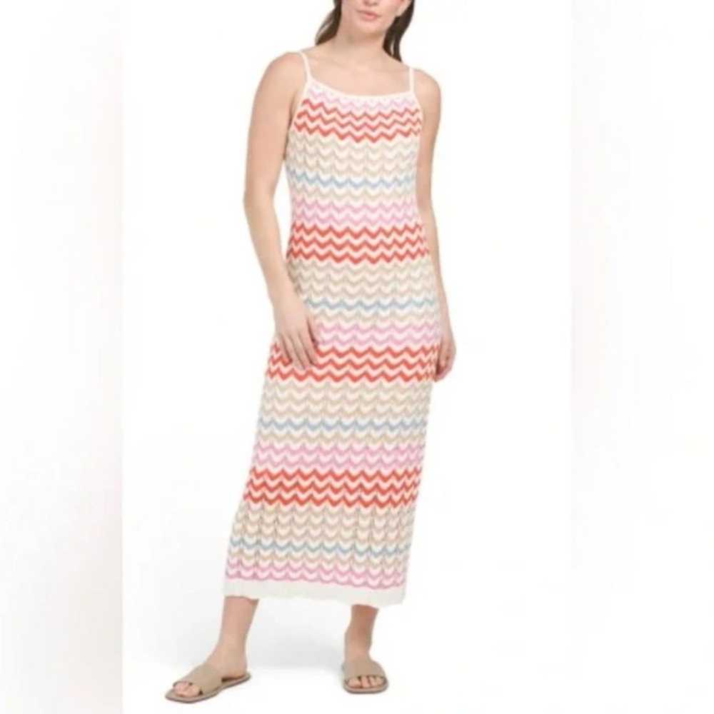 Rachel Zoe Crochet Midi Dress sz S - image 2