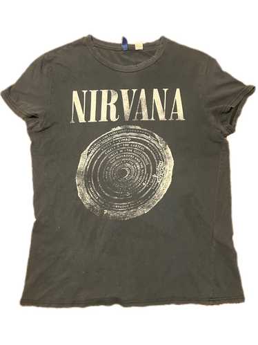 Band Tees × Nirvana × Vintage 2013 Distressed Nirv