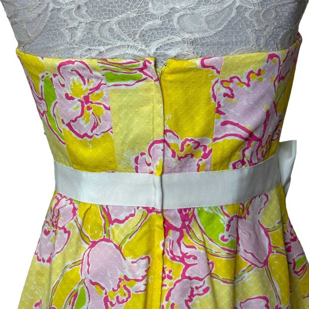 Lilly Pulitzer Amberly Strapless Dress in Starfru… - image 9