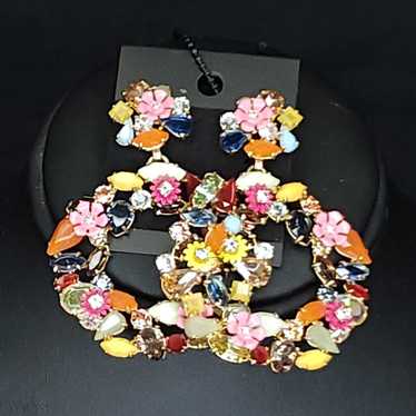 J.Crew Floral Earrings