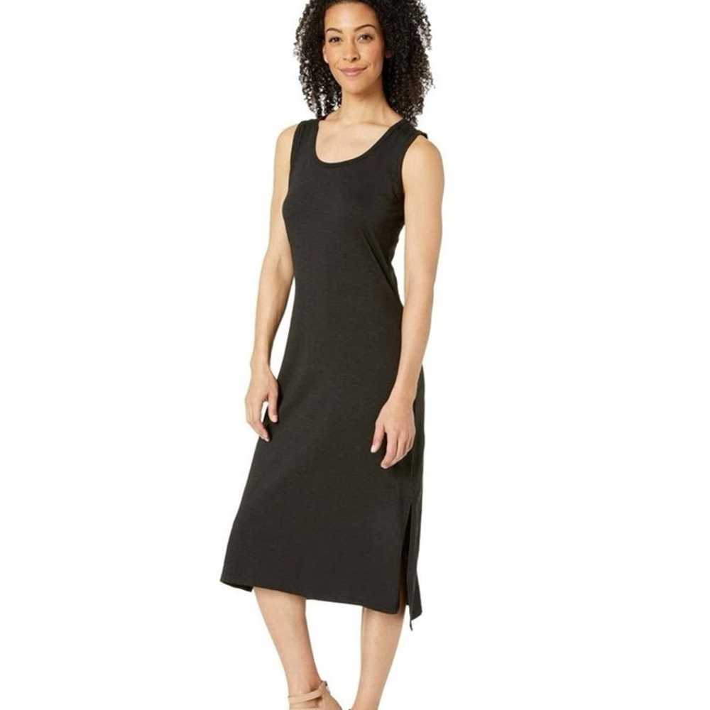 Toad&Co Samba Paseo Midi Dress in Black Size M - image 1