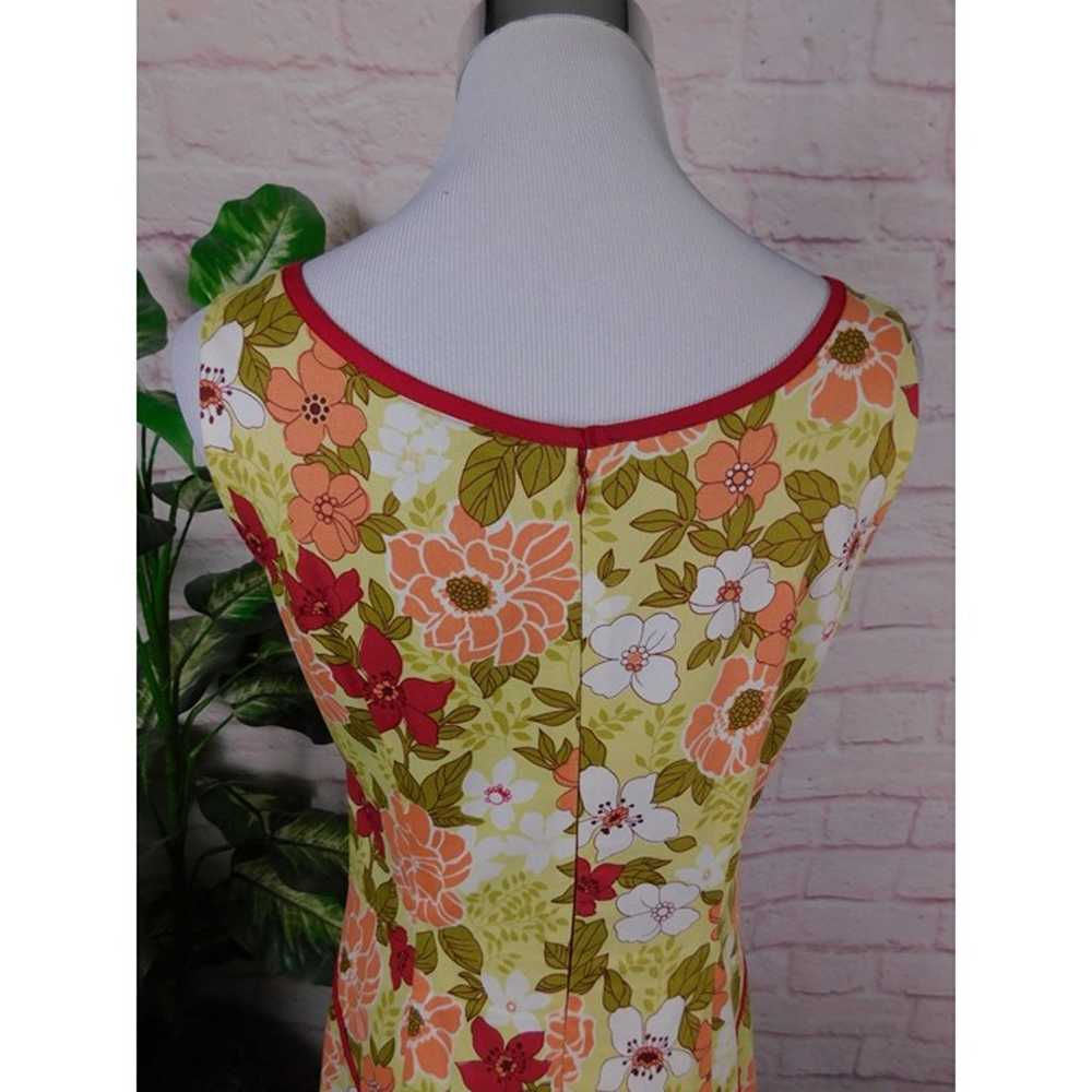 Vintage Citrine Floral Sundress Canada Cotton Ble… - image 6