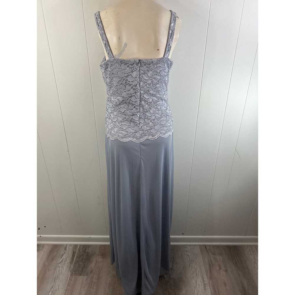 Marina Glitter Lace Square Neck Chiffon Gown NWOT… - image 3