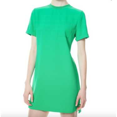 Alice + Olivia Catalina T Shirt dress Kelly green… - image 1