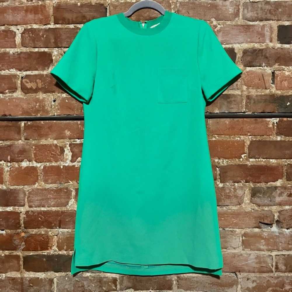 Alice + Olivia Catalina T Shirt dress Kelly green… - image 2