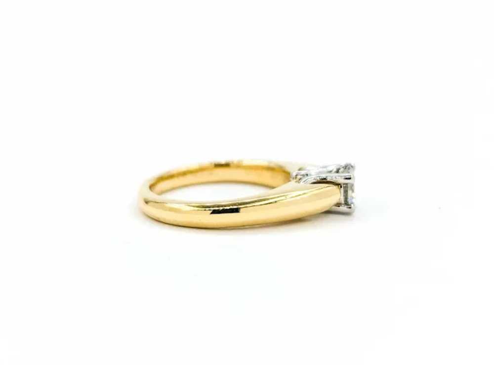 Classic Diamond Engagement Ring in 18k Yellow Gold - image 6