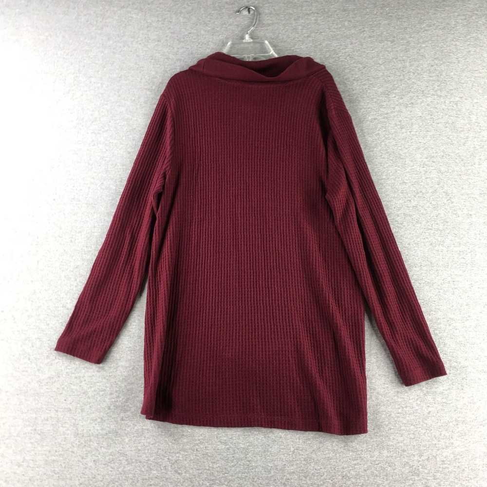 Vintage Womens Medium Purple Ladies Long Sleeve C… - image 7