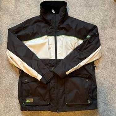 80s 90s QUIKSILVER シンサレート スキージャケット ビンテージ 80s VINTAGE QUIKSILVER PULLOVER SNOWBOARD / SKI JACKET MEN