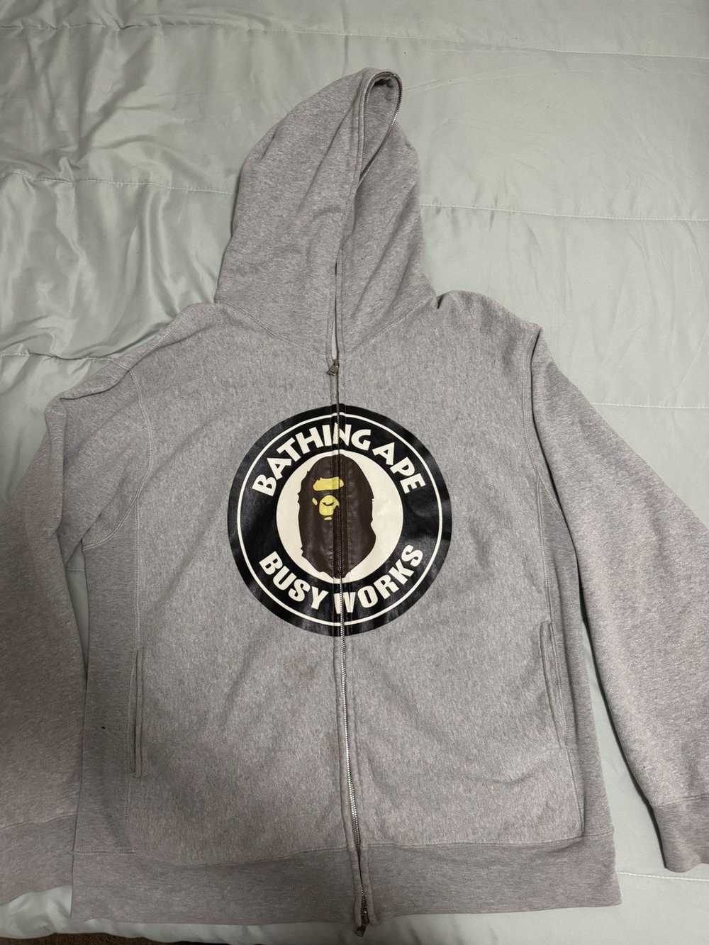 Bape Bathing ape Busy works hoodie - image 1