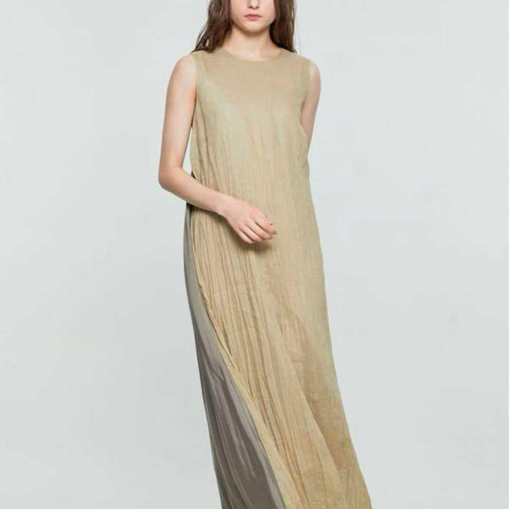 CITY Linen Pleated One-piece Dress by STUDIOUS. - image 1