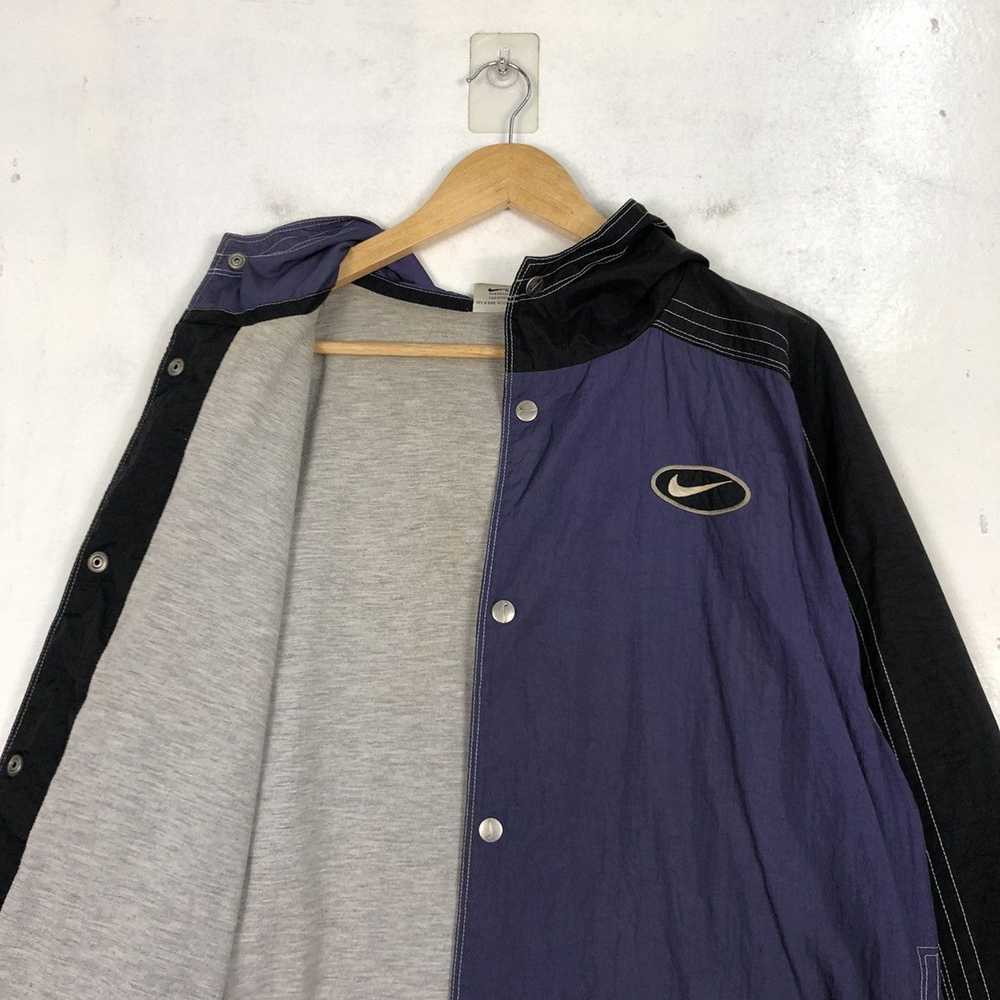 Nike × Other × Vintage 90s Windbreaker Swoosh Nik… - image 11