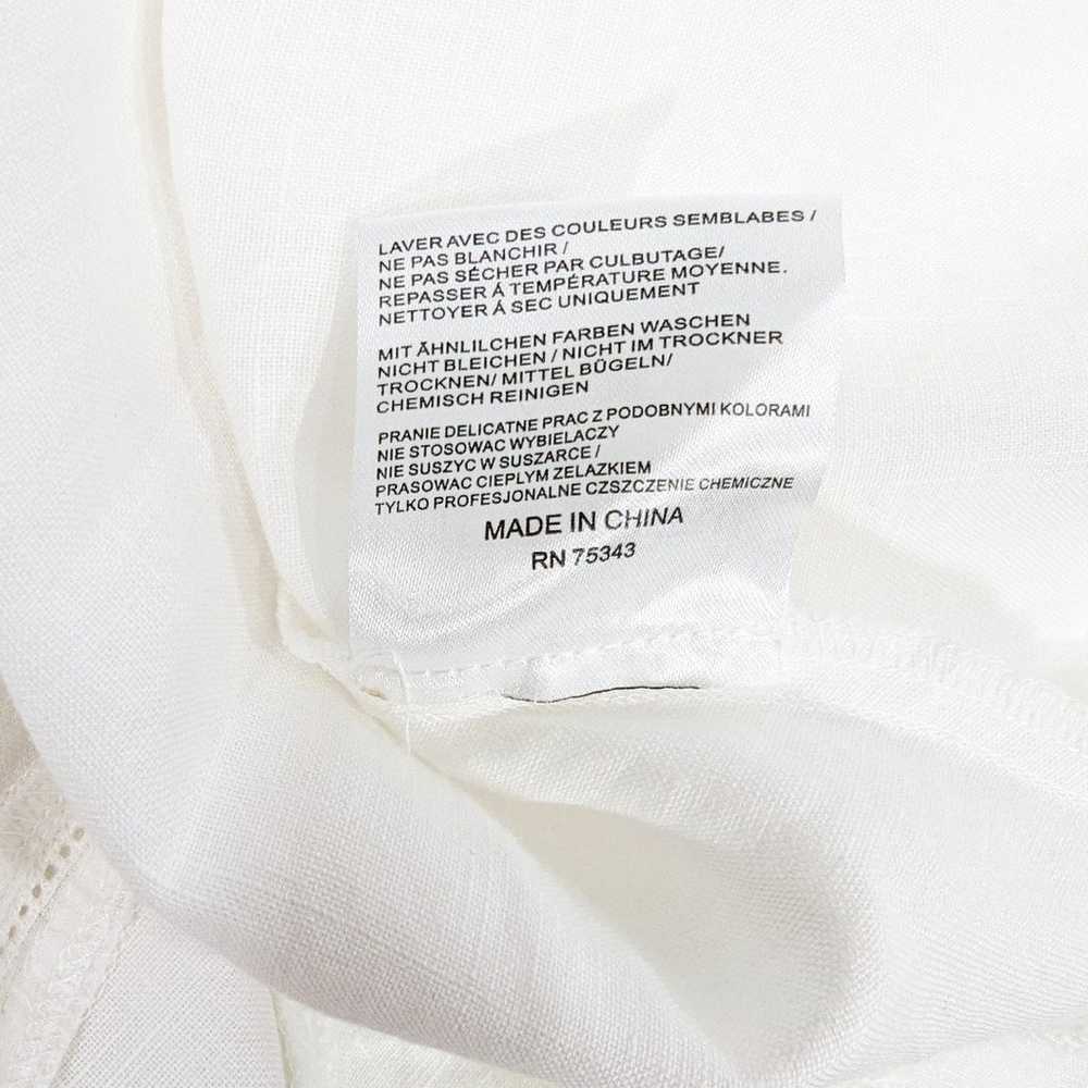 Malvin Hamburg Germany I Love Linen White Linen D… - image 6