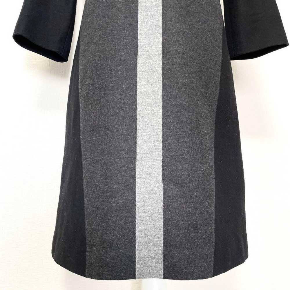 ＊ICB＊ Crew Neck Design Contrast Bicolor Dress Kne… - image 11