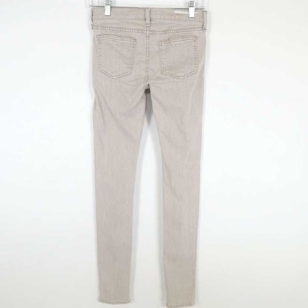 Rag & Bone Womens Crop Beige Stretch Denim Skinny… - image 5