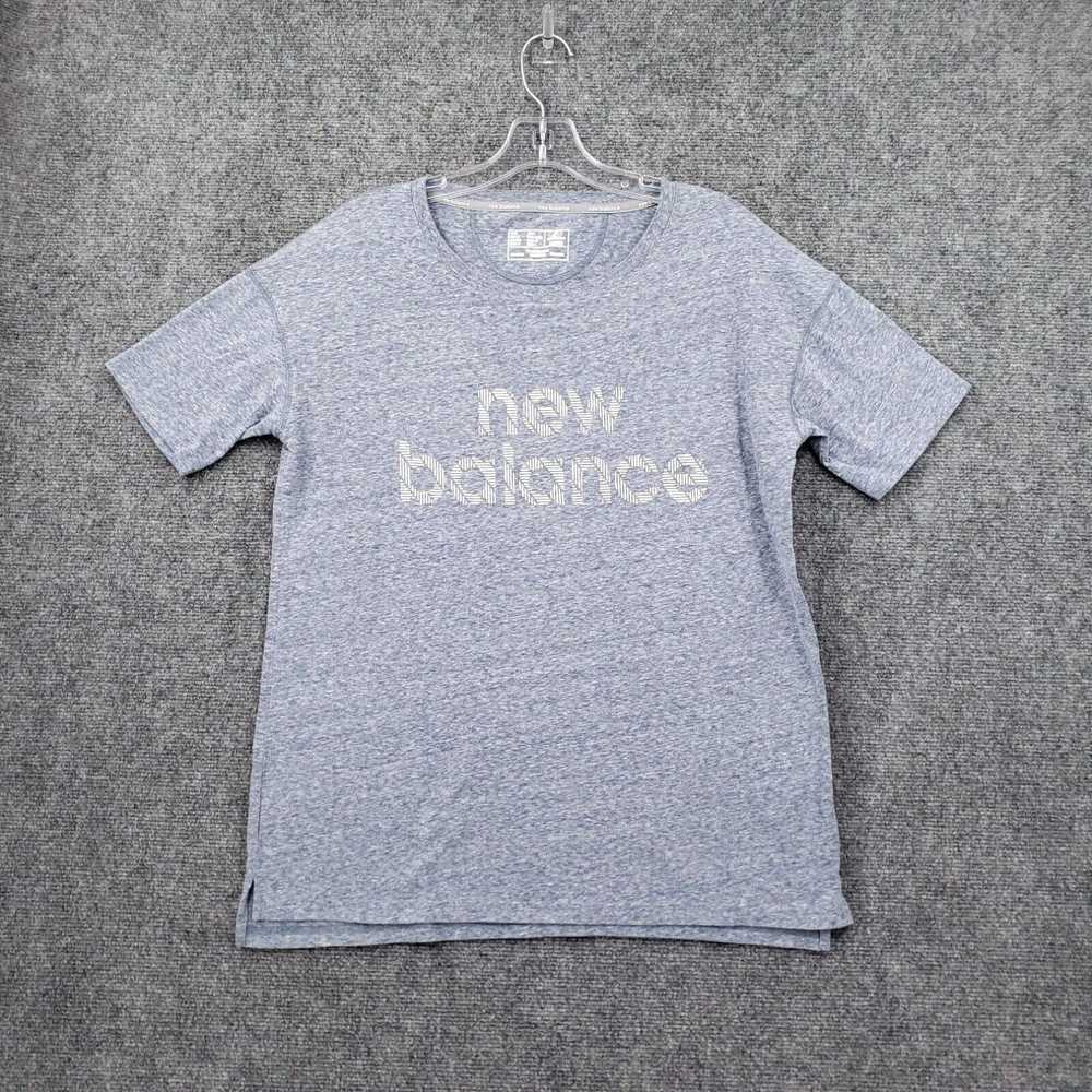 New Balance New Balance T-Shirt Women M Medium Bl… - image 1