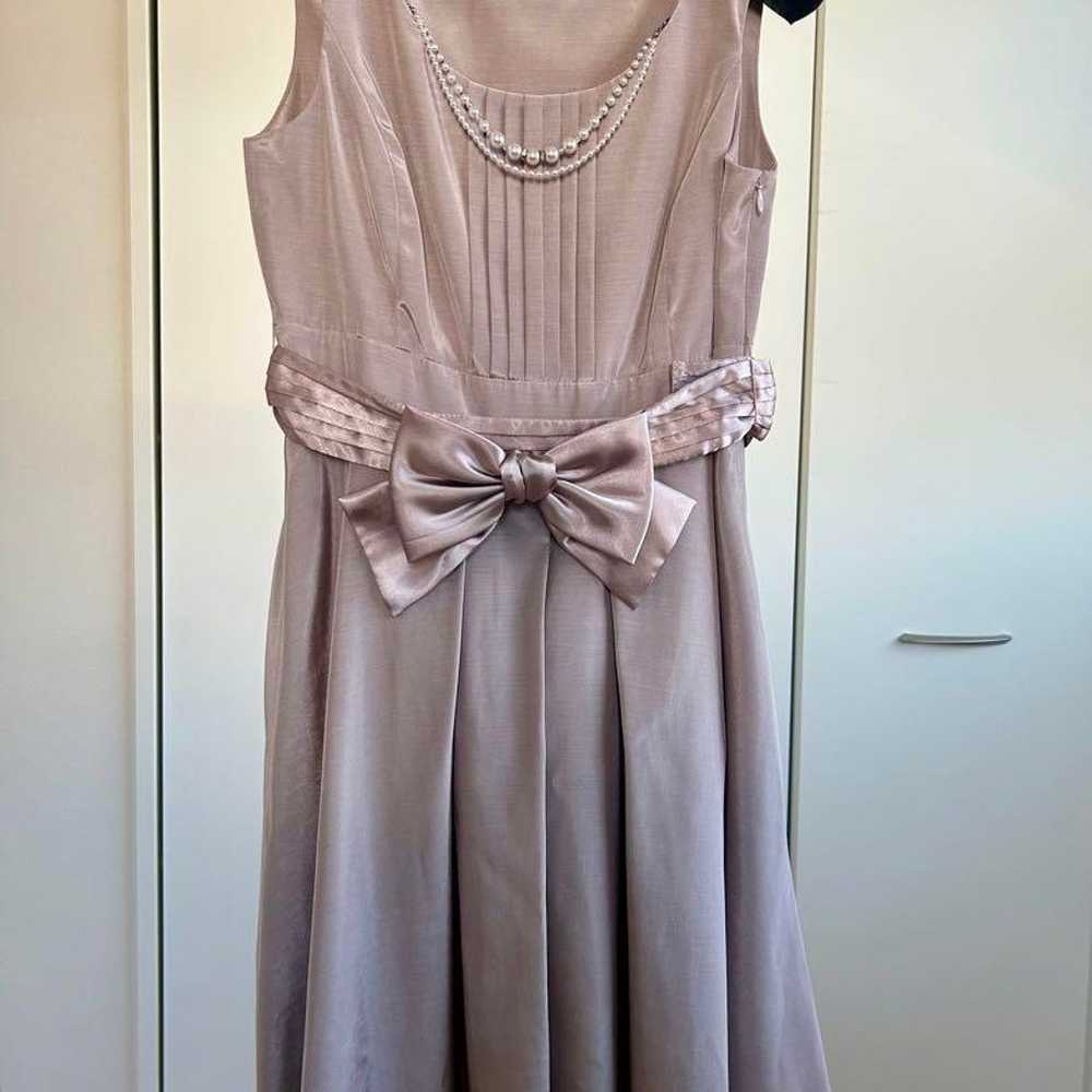 Party dress, one piece, pink. - image 1