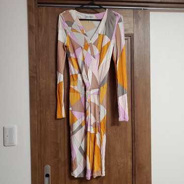 EMILIO PUCCI Geometric Pattern Dress