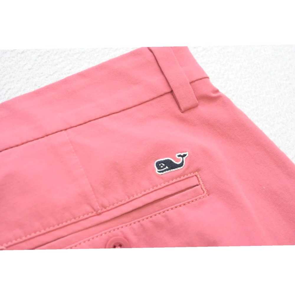 Vineyard Vines Whale Pink Flat Front Athletic Fit… - image 6