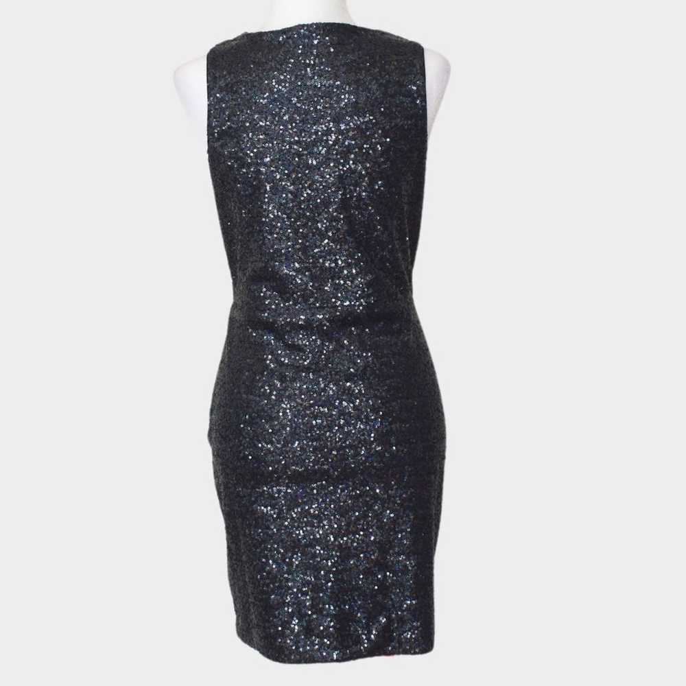 OASIS Anna Sequin Faux Wrap Cocktail/Party Dress … - image 3