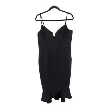 Bardot dress Kristen Flounce sleeveless black 10/L - image 1