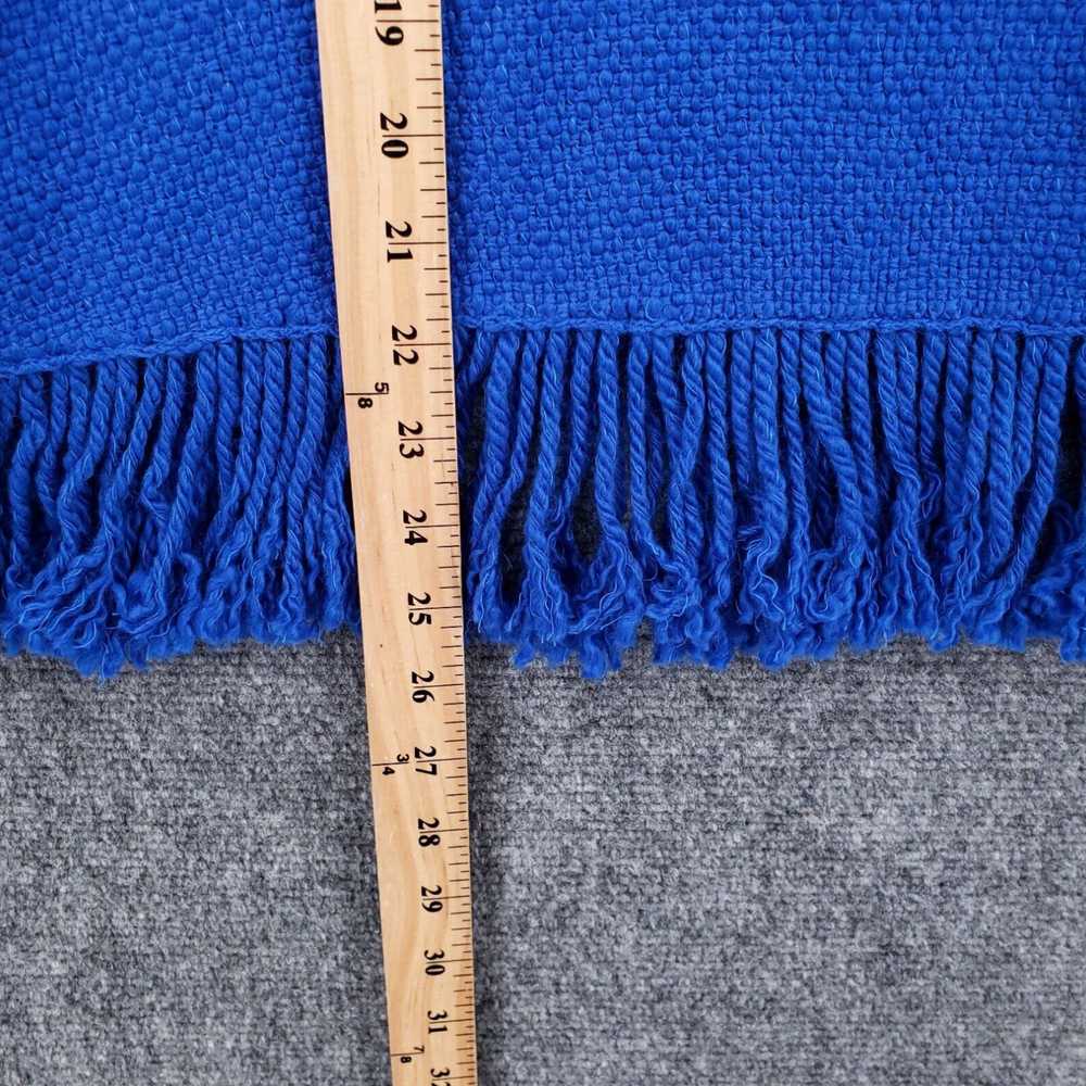 Vintage Womens Large US 2 Blue Hema Fringe Pullov… - image 5