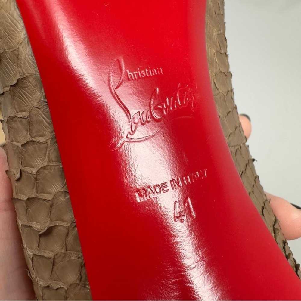 Christian Louboutin Leather heels - image 8