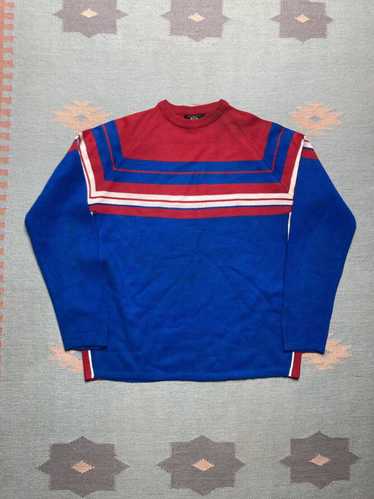 Streetwear × Vintage VTG 60s knit sweater campus p