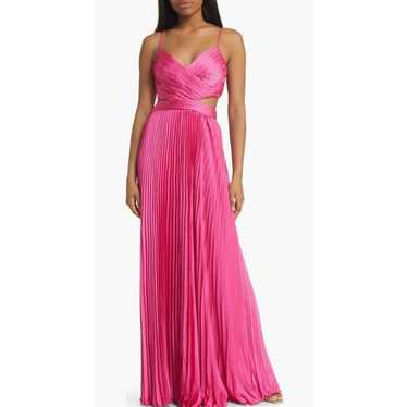 Lulus Got the Glam Pleated Gown In Pink. Size M. … - image 1