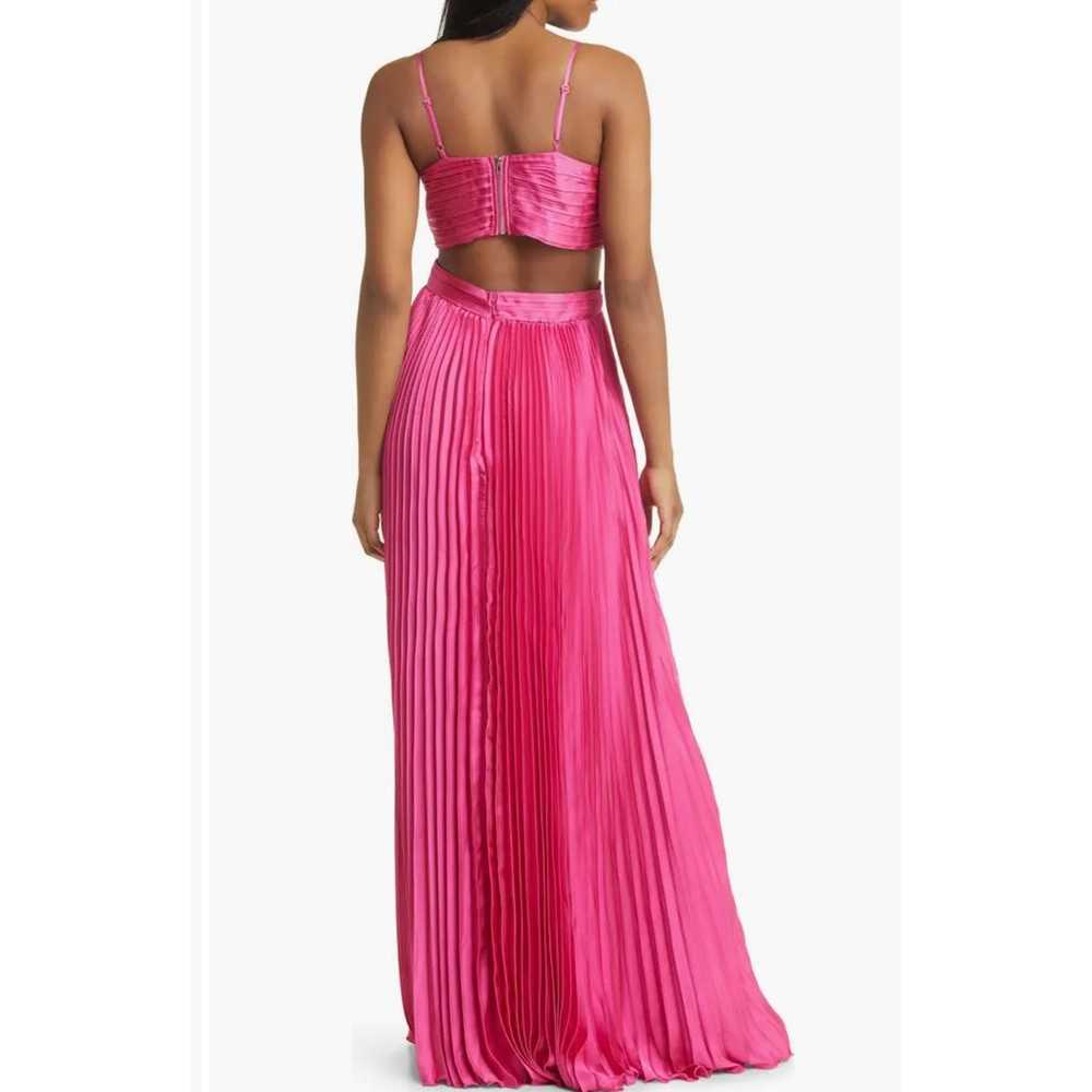 Lulus Got the Glam Pleated Gown In Pink. Size M. … - image 2