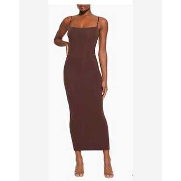 Skims Fits Everybody Long Slip Dress: Size small C