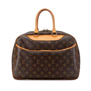 Brown Louis Vuitton Monogram Deauville Handbag