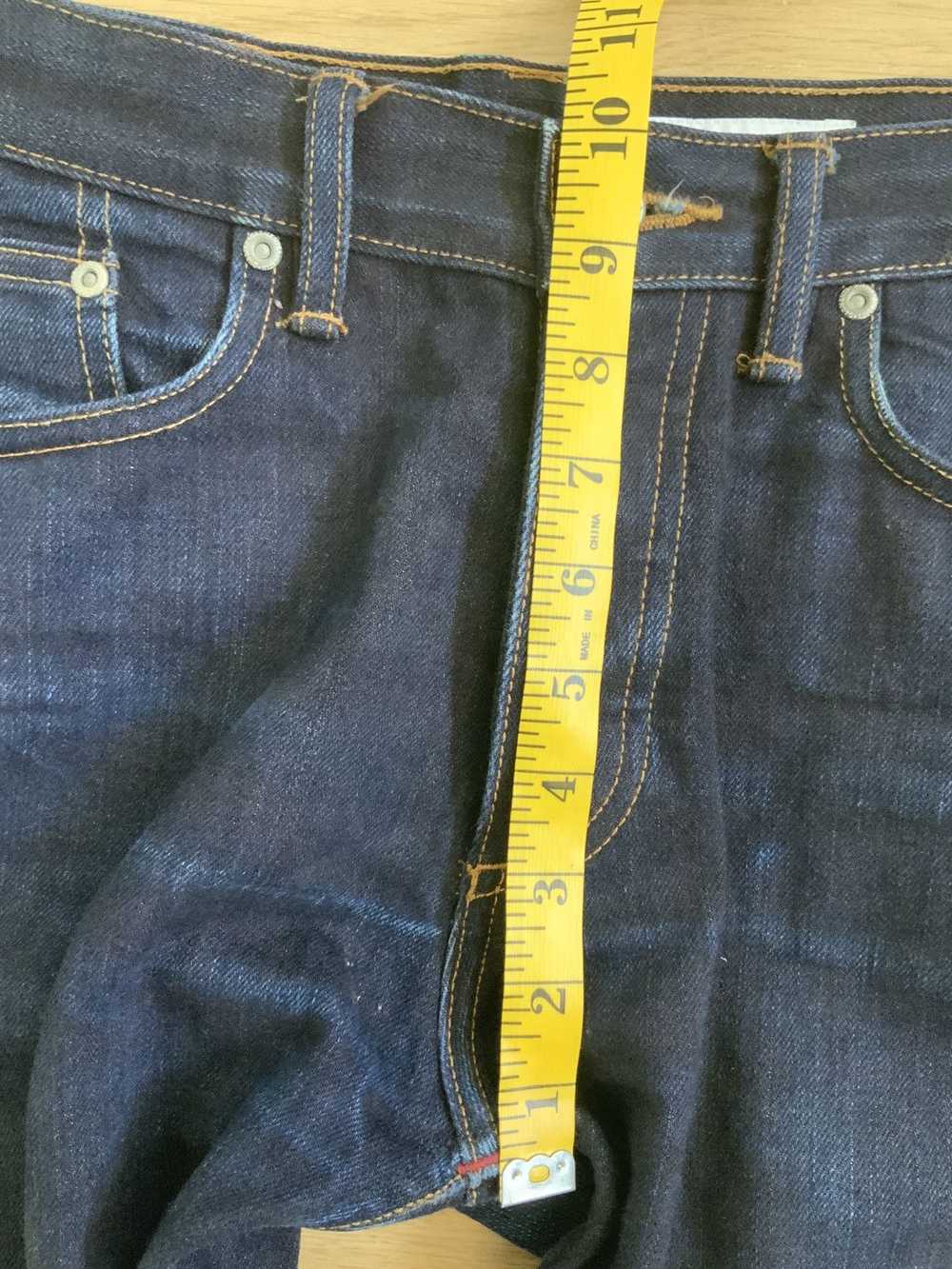 Gustin Indigo x Brown Japanese Selvedge 16oz - image 11