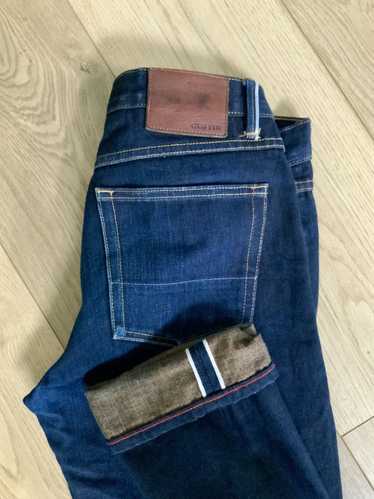 Gustin Indigo x Brown Japanese Selvedge 16oz - image 1