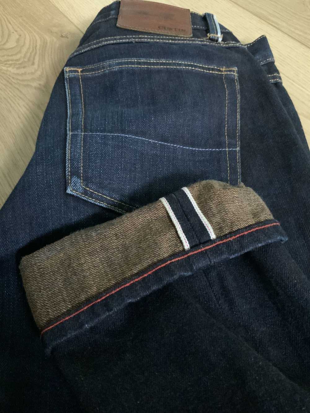 Gustin Indigo x Brown Japanese Selvedge 16oz - image 5