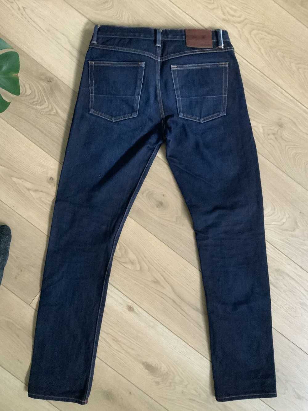 Gustin Indigo x Brown Japanese Selvedge 16oz - image 6