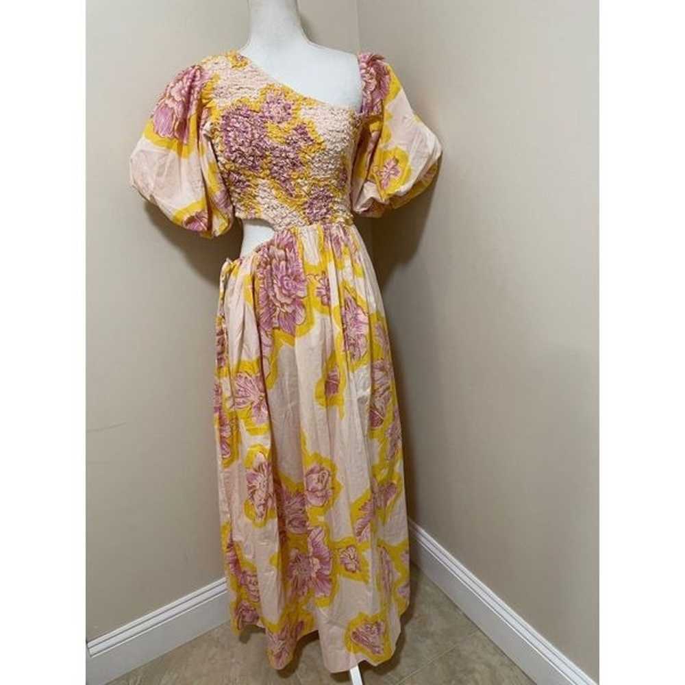 NEW Free People Kalina Printed Midi Dress Size S … - image 11