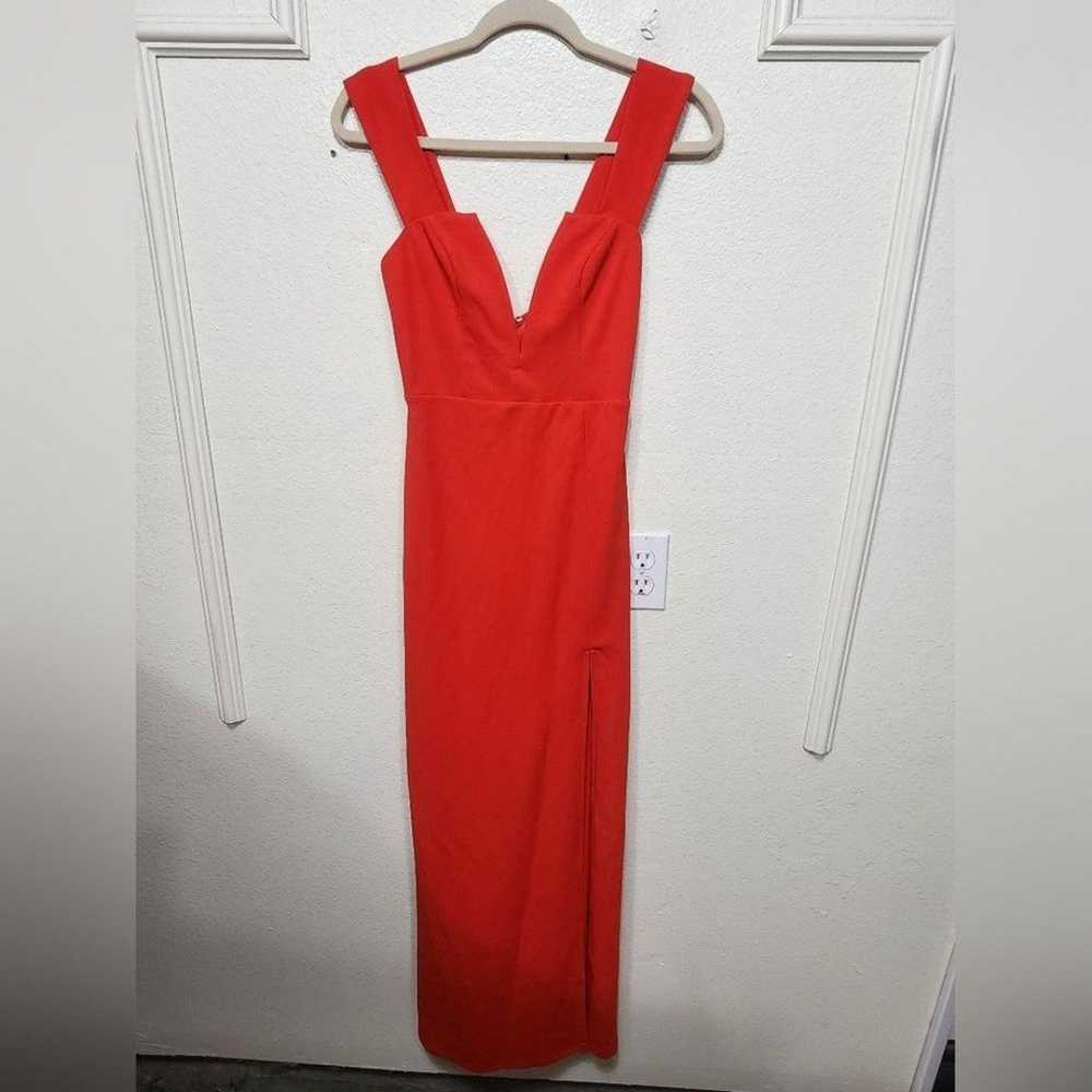 Lulu's Daring Elegance Red Sleeveless Mermaid Max… - image 5