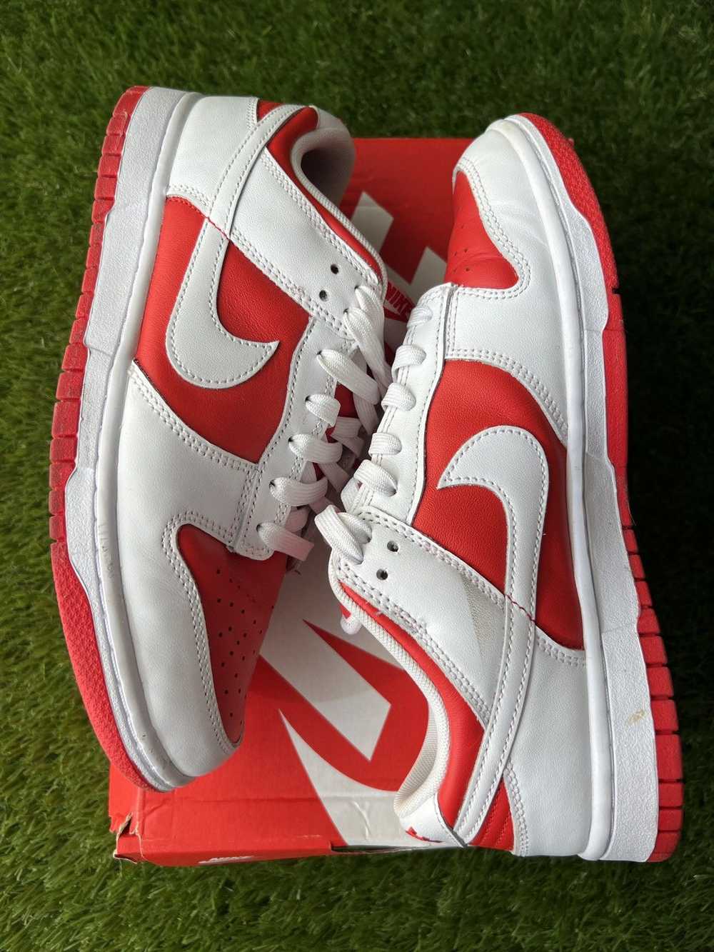 Nike Nike Dunk Low Championship Red 2021 - image 3