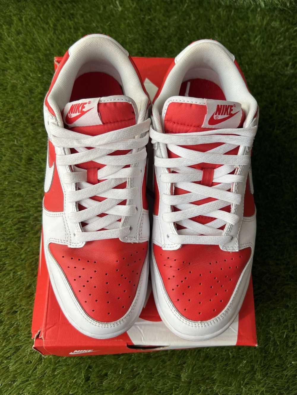 Nike Nike Dunk Low Championship Red 2021 - image 4