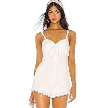 Revolve Majorelle Women’s Large White One Piece J… - image 1