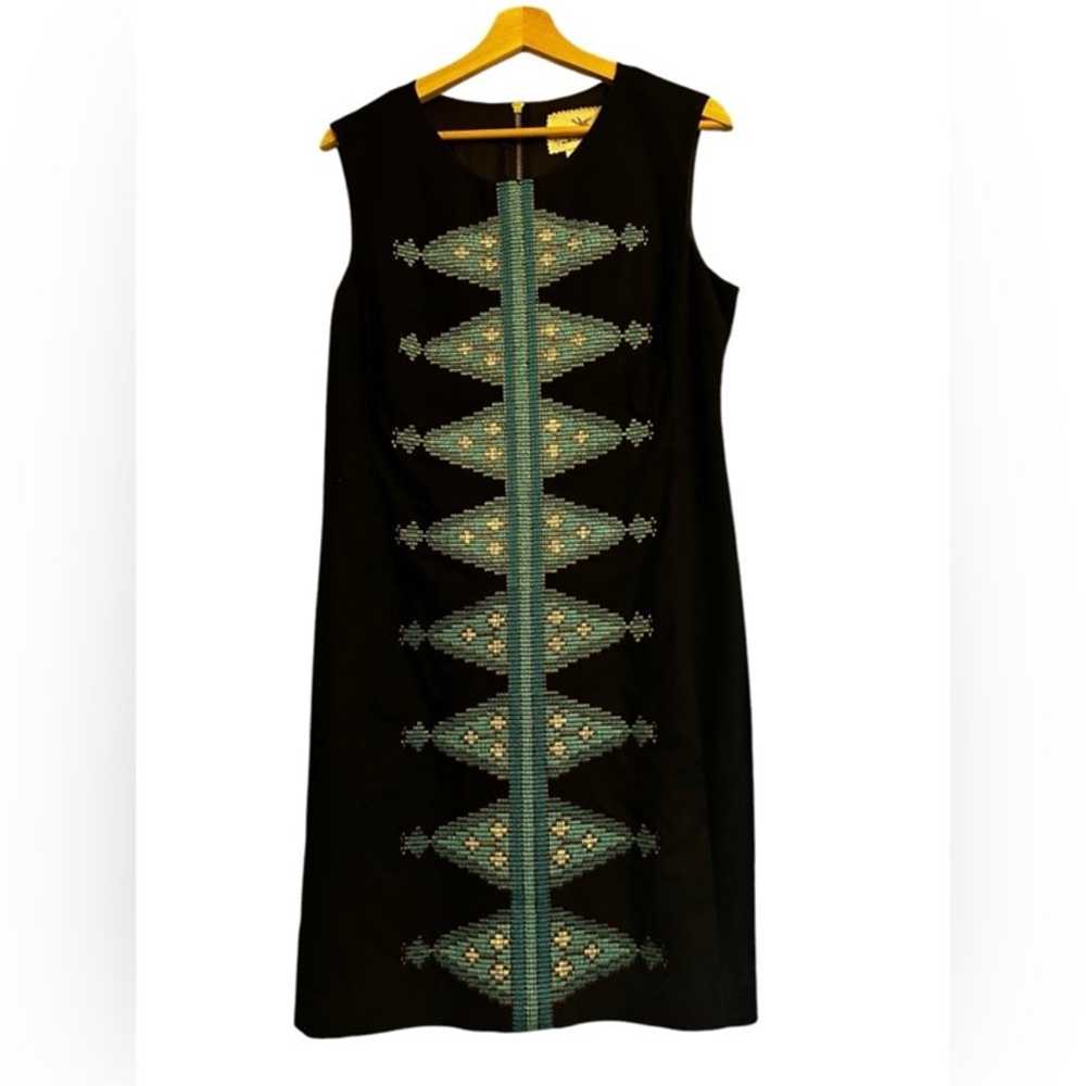 ANTHROPOLOGIE TABITHA Embroidered Sheath Dress $1… - image 3