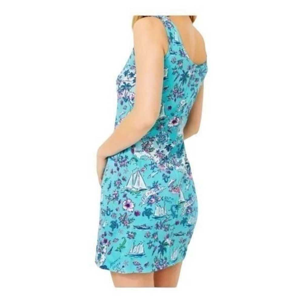 Lilly Pulitzer Dress WMNS XL Blue Newberri Tank A… - image 7