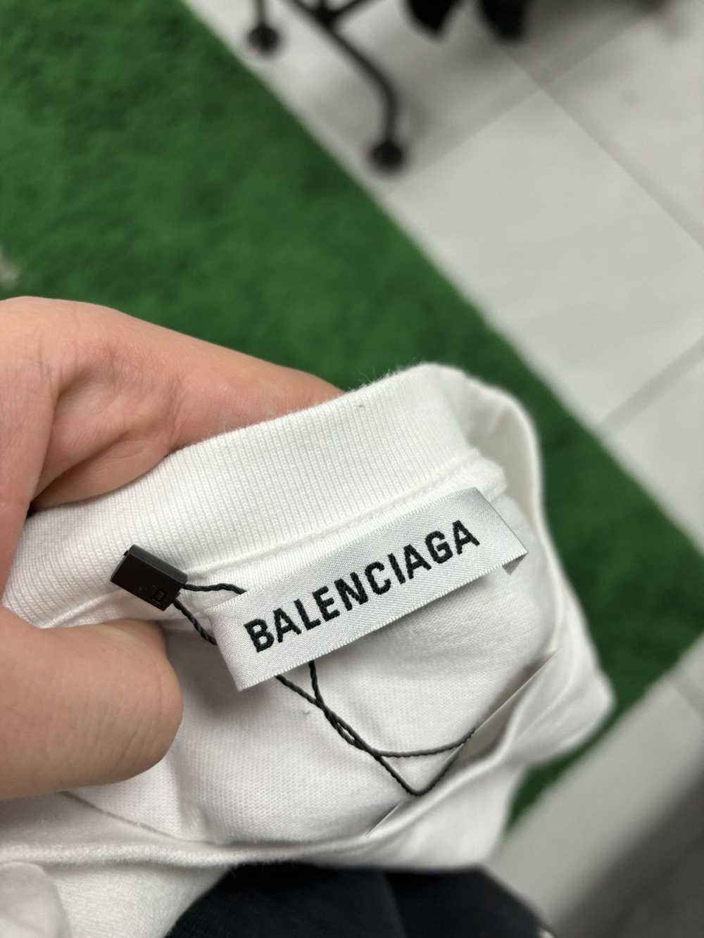 Balenciaga Balenciaga crew T shirt white large - image 2