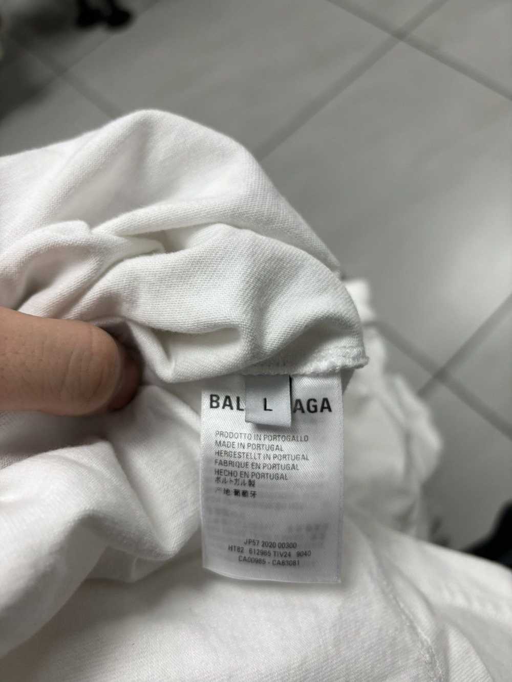 Balenciaga Balenciaga crew T shirt white large - image 3