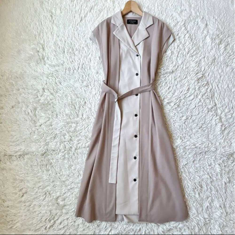 UNITED TOKYO
Double-Layer Shirt Dress Beige - image 4