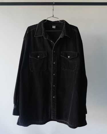 90's Gap Black Corduroy Shirt - XXL